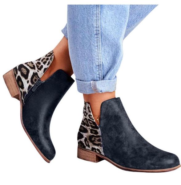 boots fashion women ankle winter shoes suede pu zipper low heels woman pointed toe short plus size 35-43 zapatos de mujer, Black
boots fashion women ankle winter shoes suede pu zipper low heels woman pointed toe short plus size 35-43 zapatos de mujer, Black
