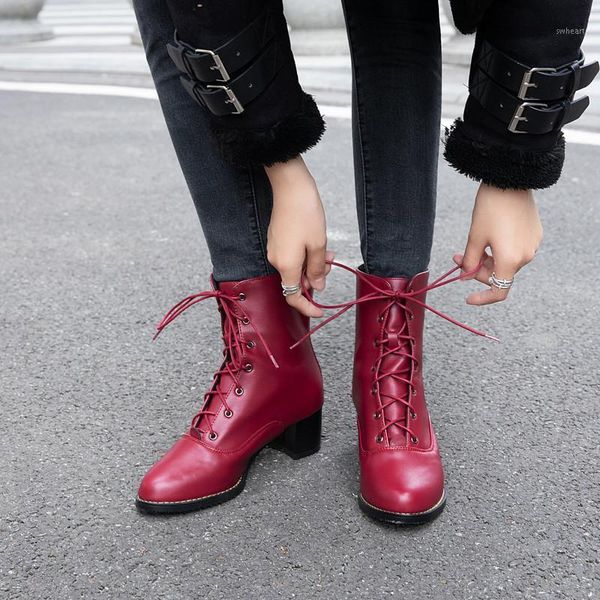 boots ymechic 2021 plus size black white lace up high heels snow winter ladies office dress shoes gothic ankle biker women1
boots ymechic 2021 plus size black white lace up high heels snow winter ladies office dress shoes gothic ankle biker women1