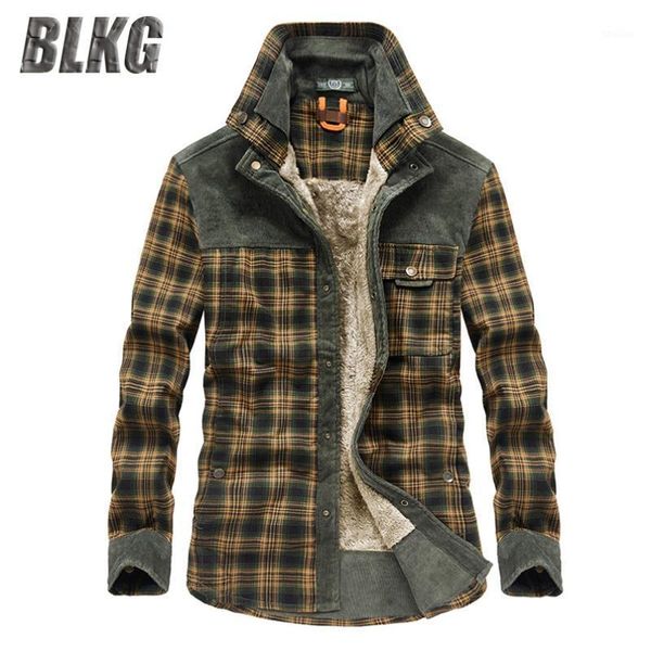 men's jackets blkg jacket men winter coats male thick warm fleece pure cotton plaid clothes chaquetas hombre m-4xl1, Black;brown
men's jackets blkg jacket men winter coats male thick warm fleece pure cotton plaid clothes chaquetas hombre m-4xl1, Black;brown