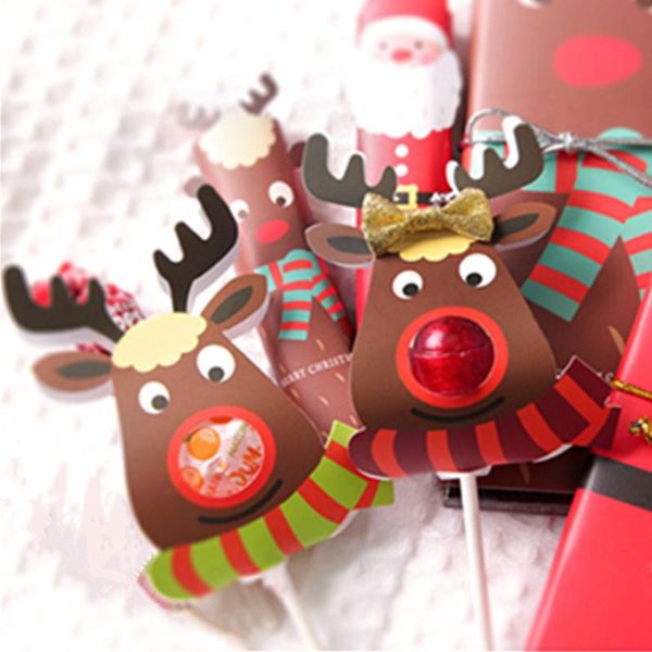 25pcs paper lollipop cover elk design children birthday wedding candy cake decor tools christmas gift packaging box
25pcs paper lollipop cover elk design children birthday wedding candy cake decor tools christmas gift packaging box