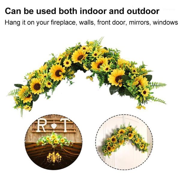 tablewall hanging with leaves silk cloth door handmade sunflower wreath wedding party artificial flower home decor1
tablewall hanging with leaves silk cloth door handmade sunflower wreath wedding party artificial flower home decor1