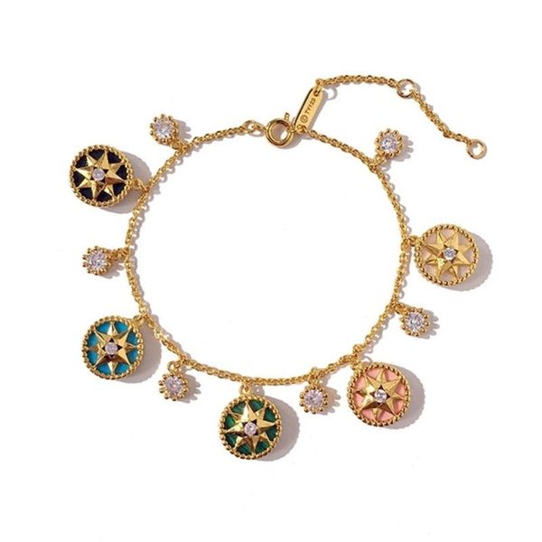 fashion ins lucky double sided fritillaria lucky eight star disk bracelet star with versatile necklace earrings, Golden;silver
fashion ins lucky double sided fritillaria lucky eight star disk bracelet star with versatile necklace earrings, Golden;silver