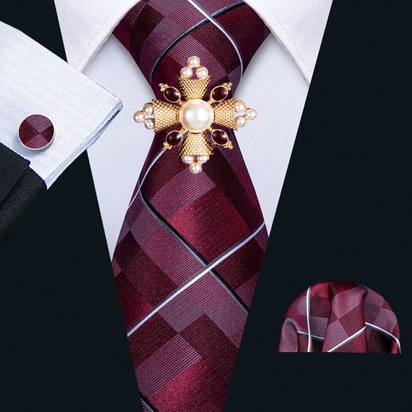men tie set red plaid wedding silk necktie brooch handkerchief cufflink set fashion designer tie for men groom gift barry.wang, Blue;purple
men tie set red plaid wedding silk necktie brooch handkerchief cufflink set fashion designer tie for men groom gift barry.wang, Blue;purple