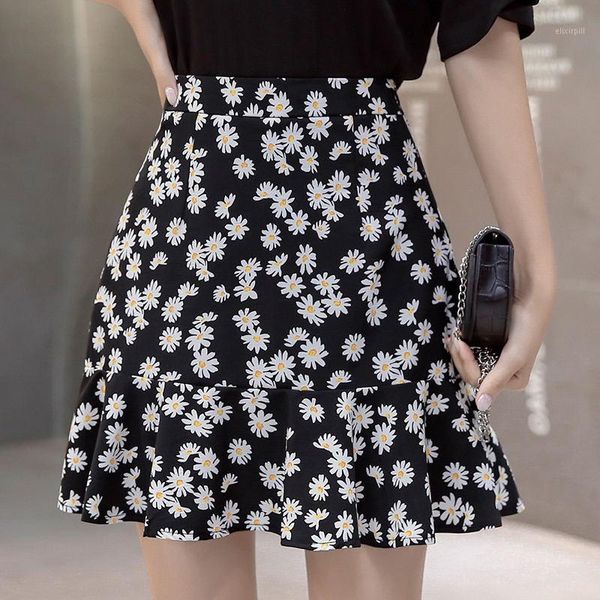 2020 new korean version of the summer chiffon small suit two-piece suit floral fishtail skirt small daisy skirt1, Black
2020 new korean version of the summer chiffon small suit two-piece suit floral fishtail skirt small daisy skirt1, Black