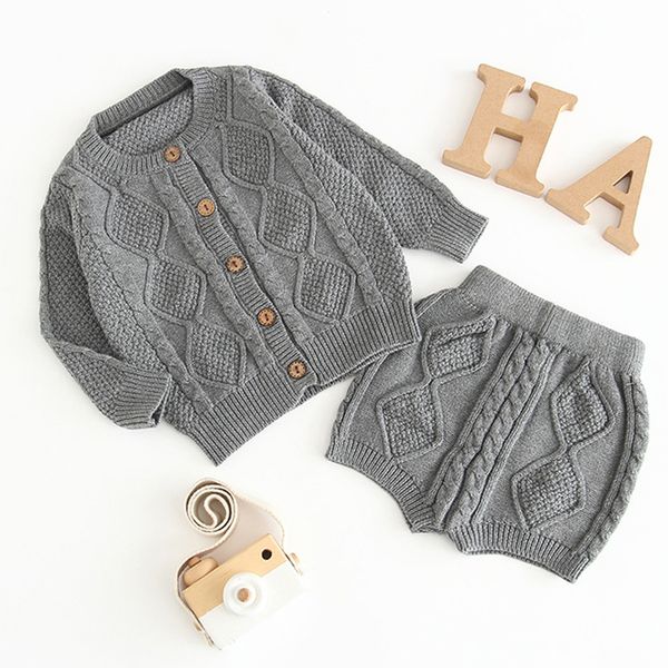 knitting girls clothing sets pure cotton knit suit long sleeved jacket shorts two pieces girls clothes girls clothing sets 0-24 1021, White
knitting girls clothing sets pure cotton knit suit long sleeved jacket shorts two pieces girls clothes girls clothing sets 0-24 1021, White