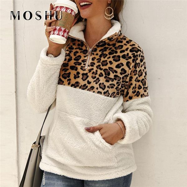 2019 winter fleece sweater fashion leopard patchwork fluffy thick sweaters warm zipper pullovers women winter coat sherpa 1, White;black
2019 winter fleece sweater fashion leopard patchwork fluffy thick sweaters warm zipper pullovers women winter coat sherpa 1, White;black