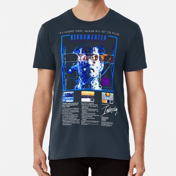 neuromancer t shirt scifi sci fi sport hooded sweatshirt hoodie