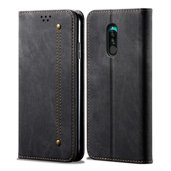 for xiaomi redmi 8 denim texture casual style horizontal flip leather case with holder card slots wallet
for xiaomi redmi 8 denim texture casual style horizontal flip leather case with holder card slots wallet