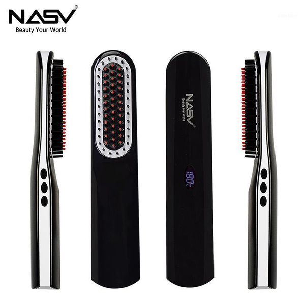 nasv cordless usb hair straightener brush rechargeable battery lcd portable electric straight mini hair comb styling tools1
nasv cordless usb hair straightener brush rechargeable battery lcd portable electric straight mini hair comb styling tools1