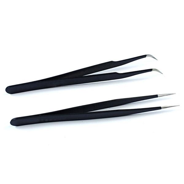 nail rhinestones sequins picking tweezers anti-static manicure straight/curved nipper beauty eyelash nipper tools tweez jlletm, Silver
nail rhinestones sequins picking tweezers anti-static manicure straight/curved nipper beauty eyelash nipper tools tweez jlletm, Silver