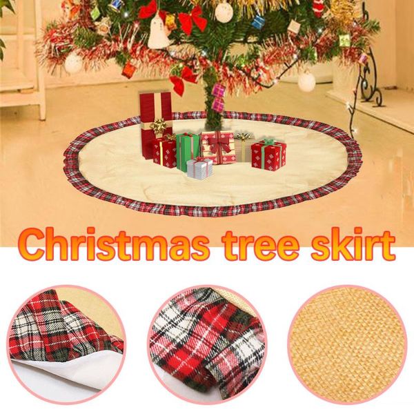 120cm christmas decorations for home holiday style red/white snowflake christmas tree skirt home decor jul#30
120cm christmas decorations for home holiday style red/white snowflake christmas tree skirt home decor jul#30