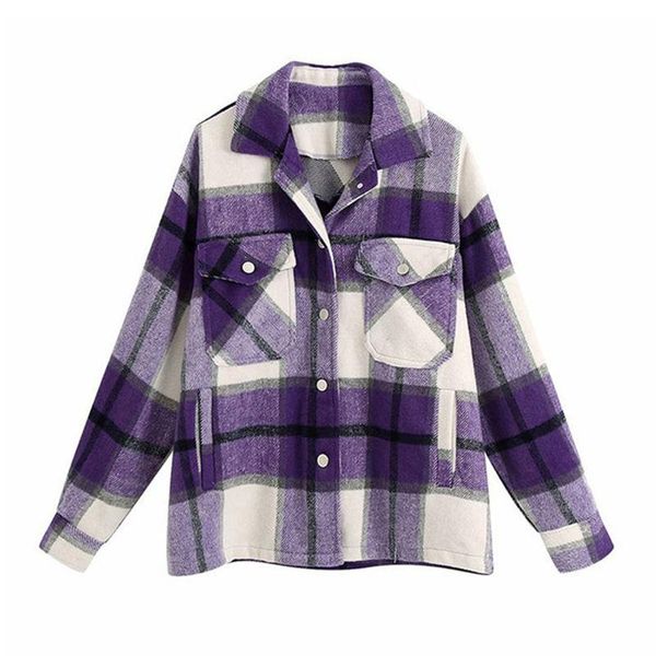 ladies plaid woolen oversize jacket women fashion autumn winter soft thick single breasted loose vintage chic coat, Black;brown
ladies plaid woolen oversize jacket women fashion autumn winter soft thick single breasted loose vintage chic coat, Black;brown