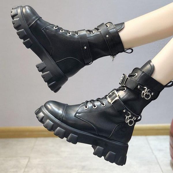 boots 2021 women punk style decoration thick bottom outdoor woman shoes round head motorcycle ladies, Black
boots 2021 women punk style decoration thick bottom outdoor woman shoes round head motorcycle ladies, Black