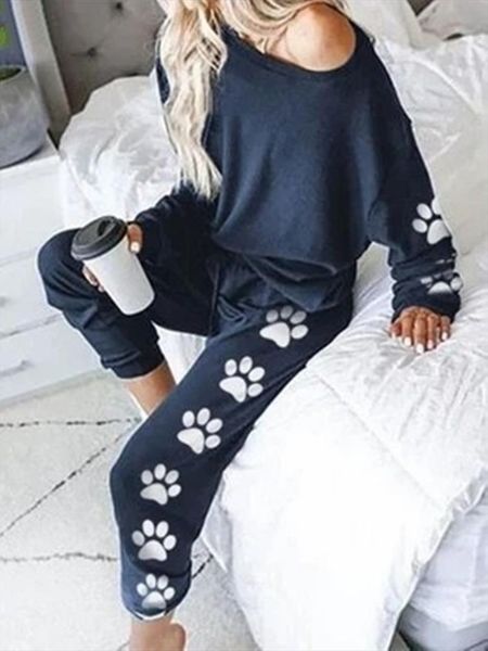 2 piece set women tracksuit fall clothes lovely print long sleeve and pants two piece sweat suits outfits casual lounge wear, Gray
2 piece set women tracksuit fall clothes lovely print long sleeve and pants two piece sweat suits outfits casual lounge wear, Gray