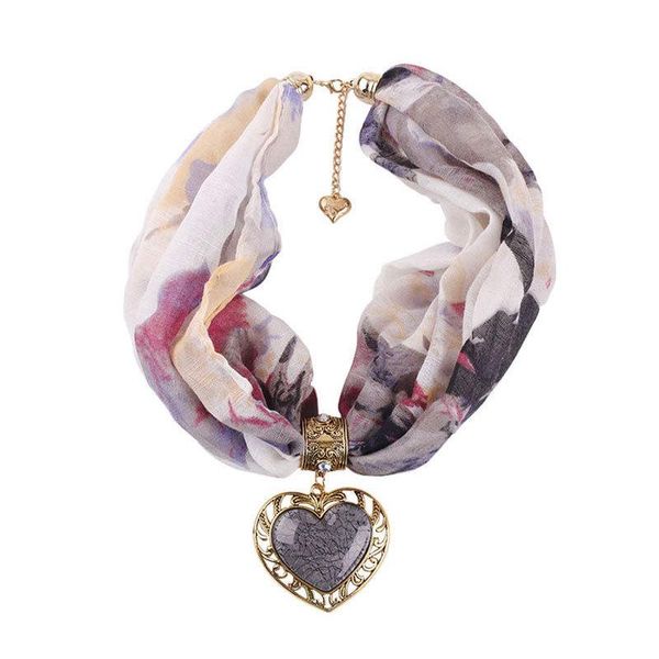 scarves 2021 women fashion jewelry choker scarf ethnic style pendant necklace scarfs female neck foulard femme print neckerchief, Blue;gray
scarves 2021 women fashion jewelry choker scarf ethnic style pendant necklace scarfs female neck foulard femme print neckerchief, Blue;gray