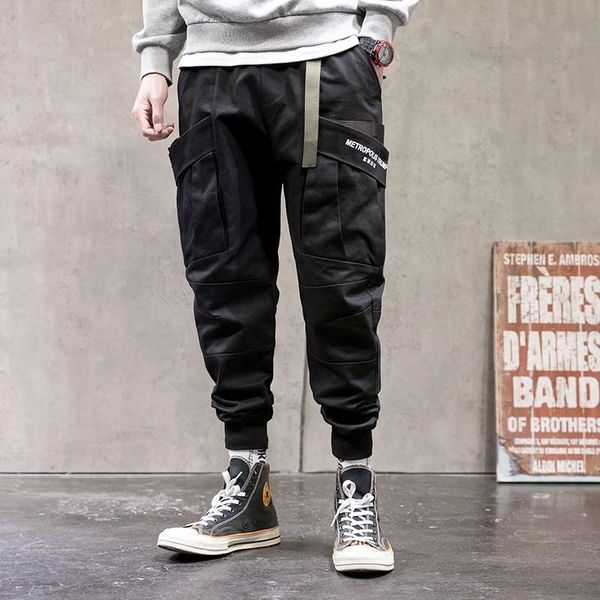 men's pants overalls jogger fashion green solid color hip hop harajuku japanese streetwear trousers men, Black
men's pants overalls jogger fashion green solid color hip hop harajuku japanese streetwear trousers men, Black