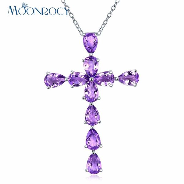 moonrocy silver color cz purple crystal pendant necklace chokers cross for women drop shipping womens jewelry wholesale gift
moonrocy silver color cz purple crystal pendant necklace chokers cross for women drop shipping womens jewelry wholesale gift
