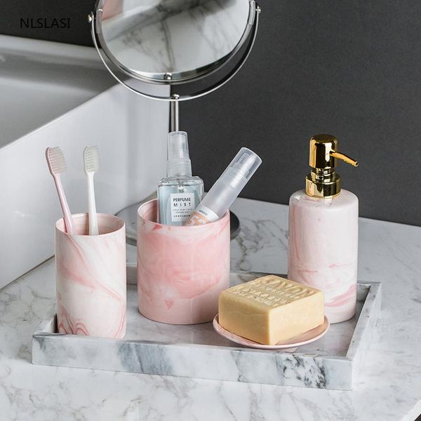 bath accessory set nordic marble texture bathroom supplies kit ceramic accessories toothbrush holder lotion bottle toilet brush shelf
bath accessory set nordic marble texture bathroom supplies kit ceramic accessories toothbrush holder lotion bottle toilet brush shelf