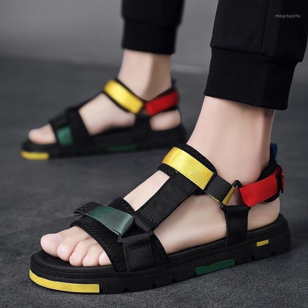 sandals personalized summer men's korean version of students slippers dual-use leisure sports youth beach shoes1, Black
sandals personalized summer men's korean version of students slippers dual-use leisure sports youth beach shoes1, Black
