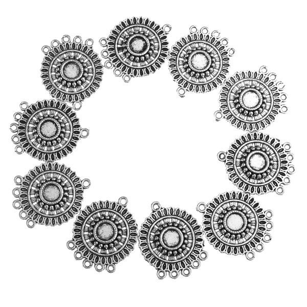 10 pieces tibetan silver alloy charms pendants beads charms chains connectors for crafting, findings jewelry making diy bag phone charms
10 pieces tibetan silver alloy charms pendants beads charms chains connectors for crafting, findings jewelry making diy bag phone charms