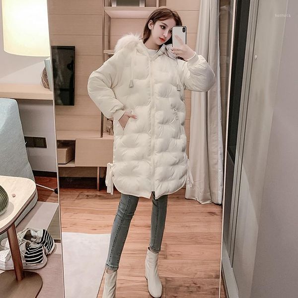 deivor winter embroidery large wool collar down cotton padded clothes women's thickened medium long cotton padded jacket1, Black
deivor winter embroidery large wool collar down cotton padded clothes women's thickened medium long cotton padded jacket1, Black