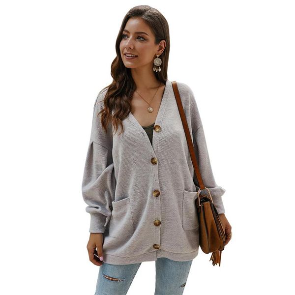 вязать outwear свободного дизайнера женская осень и зима нового 2020 с длинными рукавами теплых сплошного цвета пальто и куртки женских това, Black;brown
вязать outwear свободного дизайнера женская осень и зима нового 2020 с длинными рукавами теплых сплошного цвета пальто и куртки женских това, Black;brown