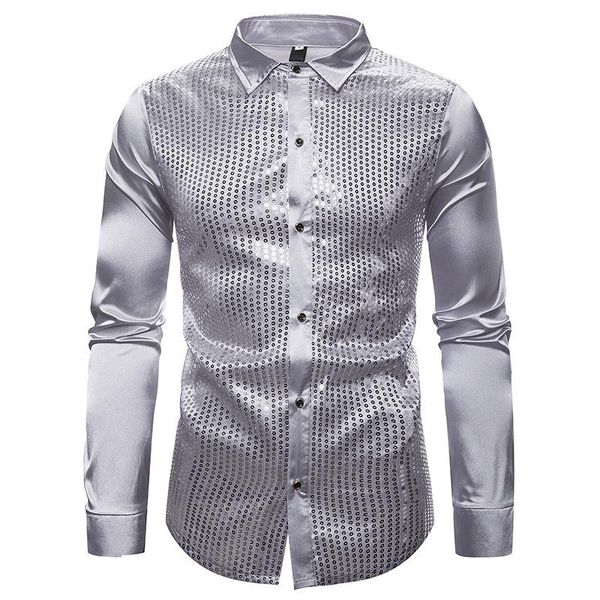 long shirts men's sequin sleeve performance shirt nightclub singer host dancer stage costume ball party prom gold silver black, White;black
long shirts men's sequin sleeve performance shirt nightclub singer host dancer stage costume ball party prom gold silver black, White;black