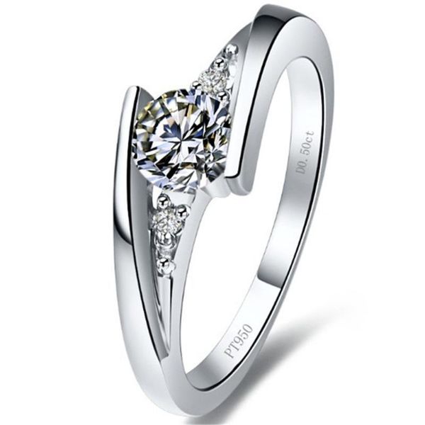 cluster rings trendy test positive 0.5ct 5.0mm d-e round cut moissanite diamond ring s925 engagement jewelry for women, Golden;silver
cluster rings trendy test positive 0.5ct 5.0mm d-e round cut moissanite diamond ring s925 engagement jewelry for women, Golden;silver