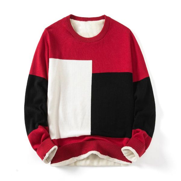 men's sweaters glacialwhale mens knitted sweater men 2021 winter patchwork pullover jumper harajuku korean oversized red, White;black
men's sweaters glacialwhale mens knitted sweater men 2021 winter patchwork pullover jumper harajuku korean oversized red, White;black
