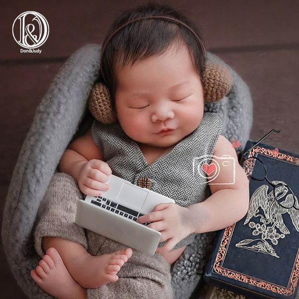 don&judy newborn p props mini computer+headset +gentleman costume hat set outfits baby creative studio shooting accessories, Slivery;white
don&judy newborn p props mini computer+headset +gentleman costume hat set outfits baby creative studio shooting accessories, Slivery;white