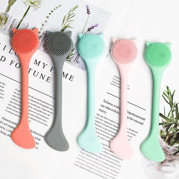 1pc soft silicone facial cleansing brushes exfoliating pore cleaner skin care tool massager beauty nose brush for daily dropship
1pc soft silicone facial cleansing brushes exfoliating pore cleaner skin care tool massager beauty nose brush for daily dropship