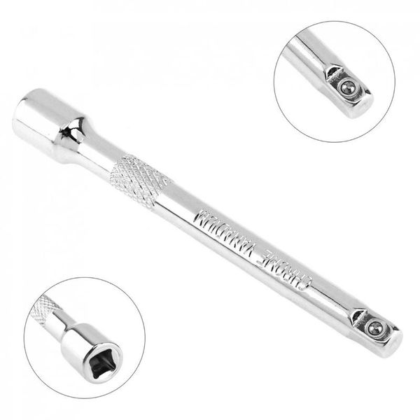 1 / 4 chromed steel extension bar 51/75/102mm drive ratchet wrench socket adapter power drill adapter self-adjusts
1 / 4 chromed steel extension bar 51/75/102mm drive ratchet wrench socket adapter power drill adapter self-adjusts