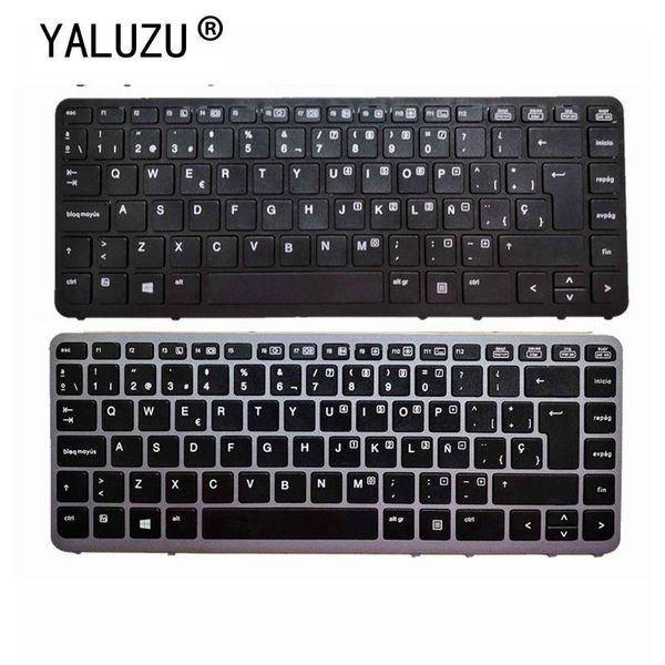 yaluzu new spanish replacement keyboard for elitebook 840 g1 g2 850 g2 sp la