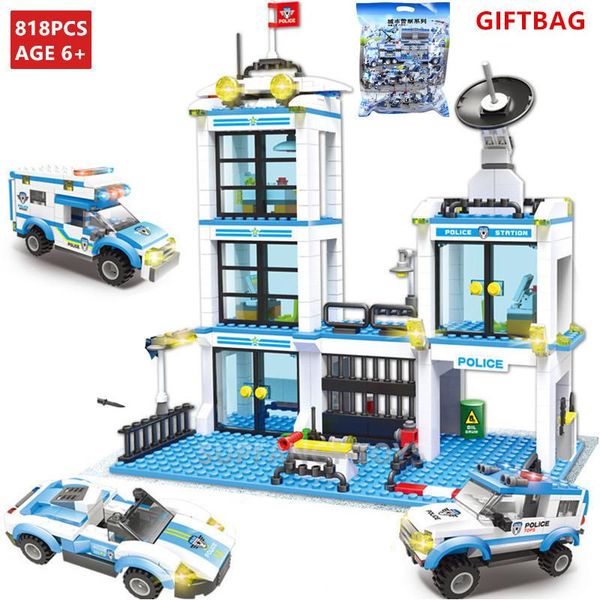 police station 818pcs city model building blocks наборы вертолетов ship автомобилей спецназ brinquedo brinquedos diy кирпичи игрушки для дет
police station 818pcs city model building blocks наборы вертолетов ship автомобилей спецназ brinquedo brinquedos diy кирпичи игрушки для дет