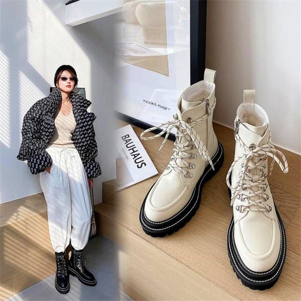 boots fashion increase thick-soled ladies high-heeled black and white round-toe winter
boots fashion increase thick-soled ladies high-heeled black and white round-toe winter
