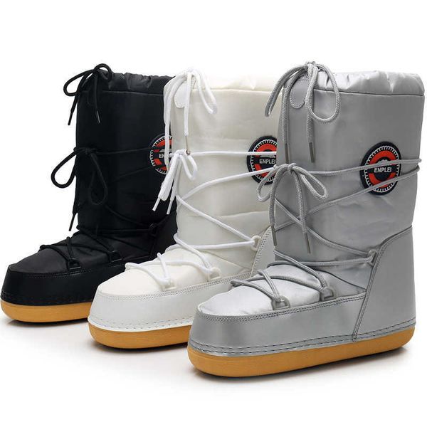 piyouya's same autumn and winter women's space boots, trendy parent-child ski boots snow boot, Black
piyouya's same autumn and winter women's space boots, trendy parent-child ski boots snow boot, Black