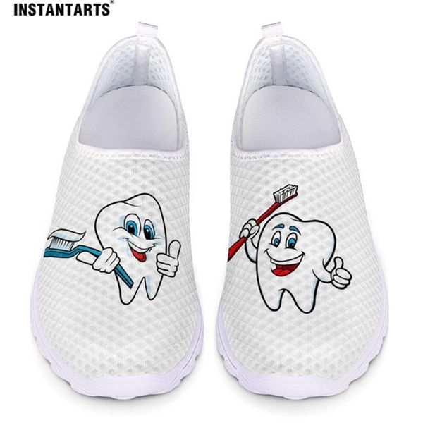 instantarts cute cartoon tooth pattern women slip on sneakers dentist mesh ladies shoes light casual summer beach water loafers c1011, Black;white
instantarts cute cartoon tooth pattern women slip on sneakers dentist mesh ladies shoes light casual summer beach water loafers c1011, Black;white