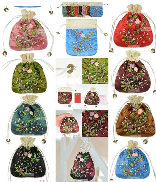 10pcs chinese handmade embroidered silk gift bags jewerly pouch nice wedding gift bags, Pink;blue
10pcs chinese handmade embroidered silk gift bags jewerly pouch nice wedding gift bags, Pink;blue