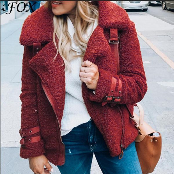 2020 new long sleeve jacket women casual faux fur coat chaquetas mujer 2020 autumn winter turn down neck women clothing1, Black;brown
2020 new long sleeve jacket women casual faux fur coat chaquetas mujer 2020 autumn winter turn down neck women clothing1, Black;brown