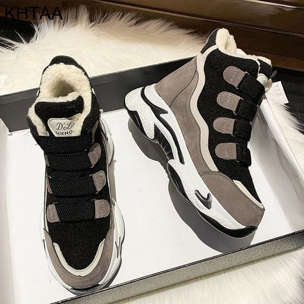 winter women's sneakers thick platform fashion casual ankle boots shoes woman plush warm footwear women hook loop female shoes lj201201, Black;white
winter women's sneakers thick platform fashion casual ankle boots shoes woman plush warm footwear women hook loop female shoes lj201201, Black;white