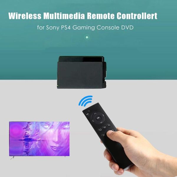 2.4g wireless multimedia remote controller for sony ps4 gaming console dvd remote control replacemnet
2.4g wireless multimedia remote controller for sony ps4 gaming console dvd remote control replacemnet