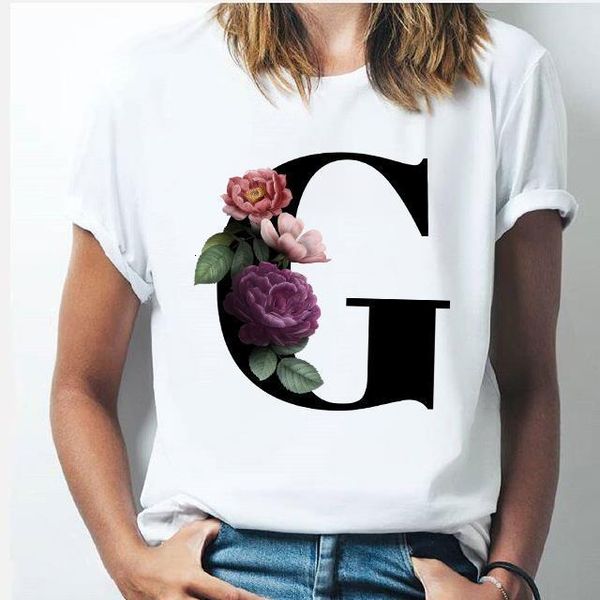 letter flower women cotton t-shirts harajuku kawaii graphic printed t shirt fashion o-neck female clothes tees, White
letter flower women cotton t-shirts harajuku kawaii graphic printed t shirt fashion o-neck female clothes tees, White
