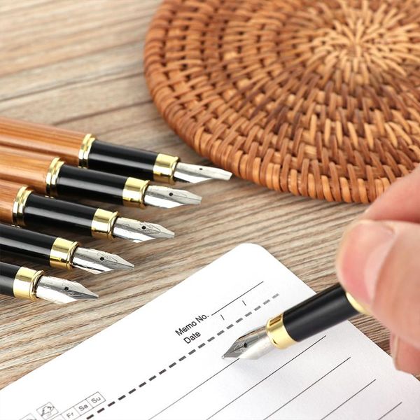 fountain pens 1pc bamboo calligraphy art pen broad stub chisel-pointed nib 0.7mm-2.9mm writing tool
fountain pens 1pc bamboo calligraphy art pen broad stub chisel-pointed nib 0.7mm-2.9mm writing tool
