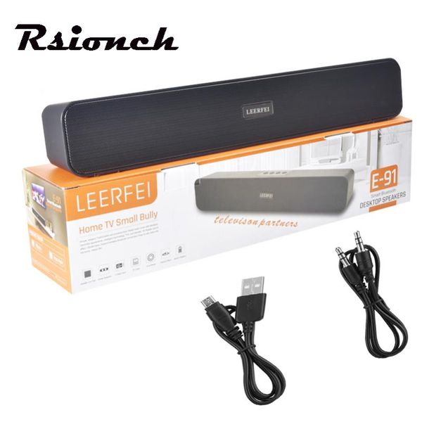 rsionch 10w e91 tv soundbar sound bar wired and wireless bluetooth home surround soundbar for pc theater tv loudspeaker
rsionch 10w e91 tv soundbar sound bar wired and wireless bluetooth home surround soundbar for pc theater tv loudspeaker