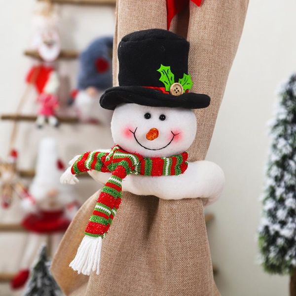 1x christmas curtain buckle christmas window curtain santa doll buckle holder tieback xmas home decoration
1x christmas curtain buckle christmas window curtain santa doll buckle holder tieback xmas home decoration