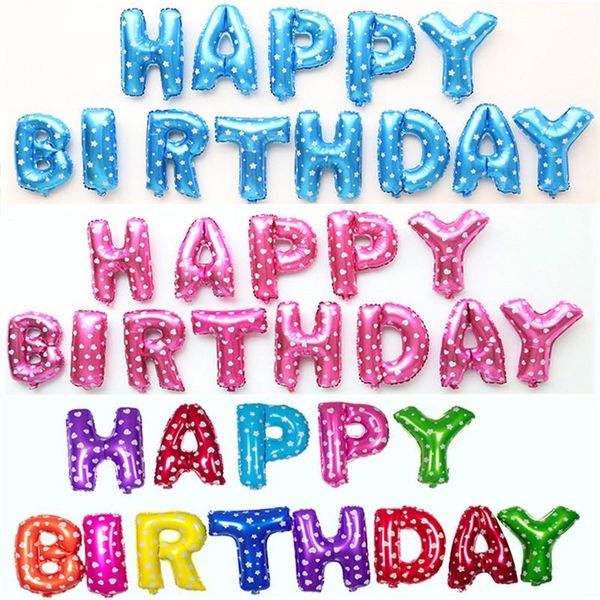 party decoration 13pieces/set silver gold foil letter balloons 16inch happy birthday decorations kids event baloon supplies ballon
party decoration 13pieces/set silver gold foil letter balloons 16inch happy birthday decorations kids event baloon supplies ballon