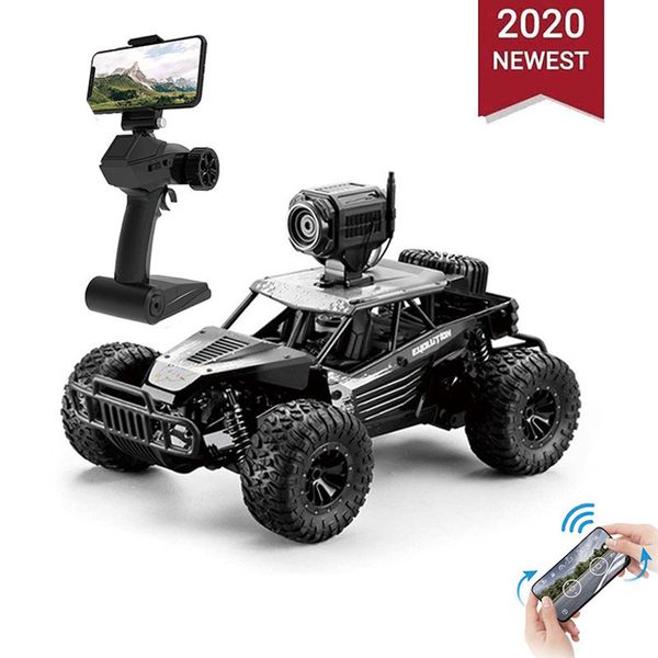 rc 4wd 2.4ghz climbing car with 720p hd fpv camera 1/16 scale off-road remote control truck
rc 4wd 2.4ghz climbing car with 720p hd fpv camera 1/16 scale off-road remote control truck