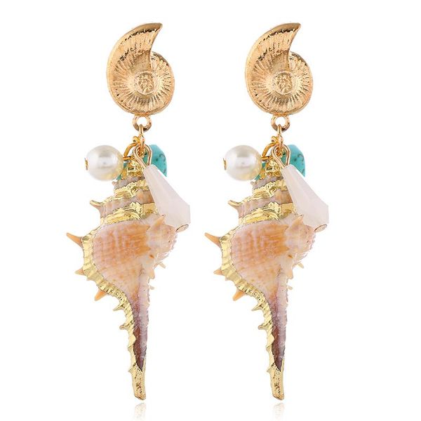 clothing accessories simple creative conch ear drop women street shoot shell pendant earrings chic earrings muje, Silver
clothing accessories simple creative conch ear drop women street shoot shell pendant earrings chic earrings muje, Silver