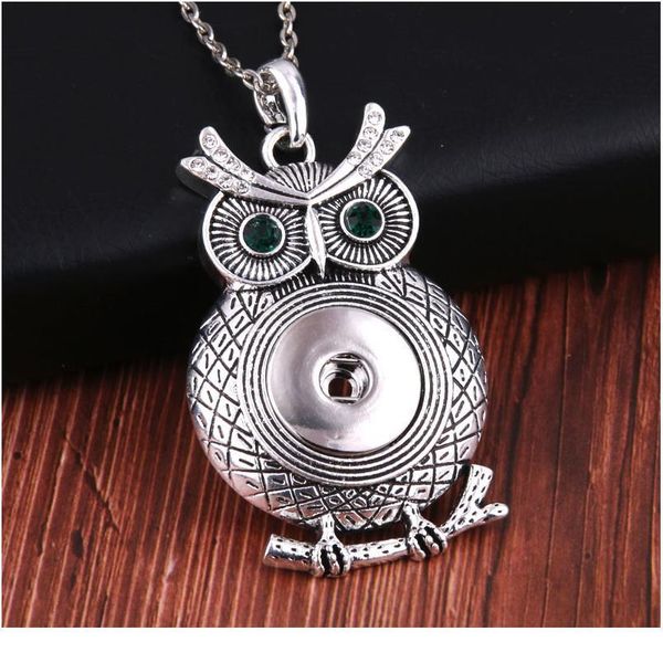 boom life new owl snap jewelry buttons necklaces link chain 60cm with crystal pendant fit 18mm snaps bbypek, Silver
boom life new owl snap jewelry buttons necklaces link chain 60cm with crystal pendant fit 18mm snaps bbypek, Silver