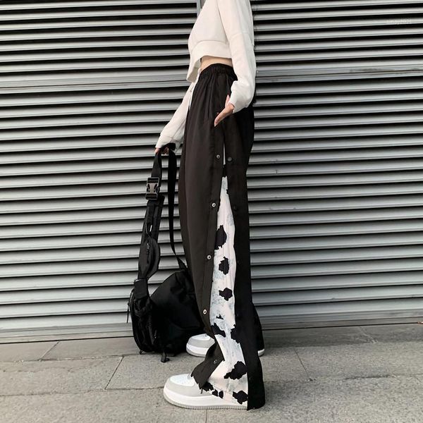 women's pants & capris fashion long women loose street casual trouser female outwear winter spring1, Black;white
women's pants & capris fashion long women loose street casual trouser female outwear winter spring1, Black;white